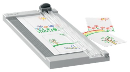 Tagliacarte Leitz Precision Home A4 - Taglia fino a 8 fogli - Formato A4 - Lama fissa