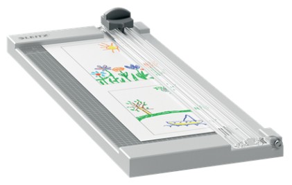 Tagliacarte Leitz Precision Home A4 - Taglia fino a 8 fogli - Formato A4 - Lama fissa