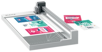 Tagliacarte Leitz Precision Home Office A4 - Taglia fino a 10 fogli - Formato A4 - Lama bypass