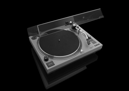 Giradischi Lenco Usb Record Matt Grey L-3808