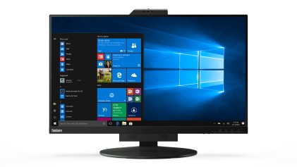 Lenovo Monitor 27 Led Ips 16:9 Qhd 14Ms 350 Cdm, Pivot, Dp/Hdmi, Webcam, Multimediale, Tiny-In-One