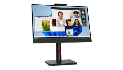 Lenovo ThinkCentre Tiny-In-One 24 Gen 5 LED display 60,5 cm (23.8") 1920 x 1080 Pixel Full HD Touch screen Nero