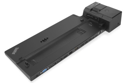Lenovo 40AJ0135EU replicatore di porte e docking station per notebook Nero