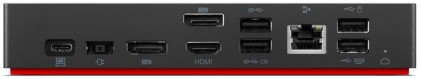Lenovo ThinkPad Universal USB-C Smart Dock Cablato USB 3.2 Gen 2 (3.1 Gen 2) Type-C Nero