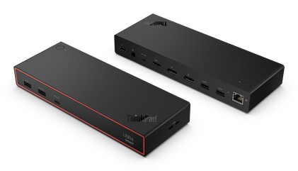Lenovo ThinkPad USB4 Smart Dock 5500 with 135W Adapter Cablato Nero