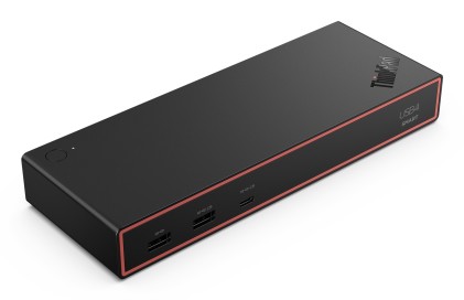 Lenovo ThinkPad USB4 Smart Dock 5500 with 135W Adapter Cablato Nero