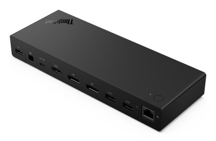 Lenovo ThinkPad USB4 Smart Dock 5500 with 135W Adapter Cablato Nero