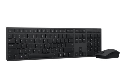 Lenovo Combo Tastiera E Mouse Professional Wireless Rechargeable Keyboard And Mouse Layout Italiano
