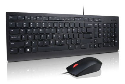 Lenovo Tastiera + Mouse Essential Wired Combo