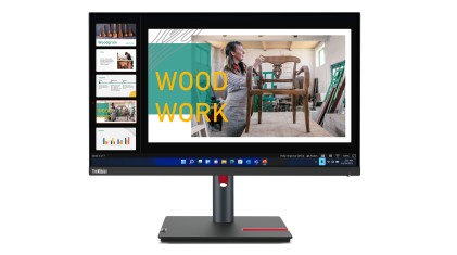 Lenovo ThinkVision P24q-30 LED display 60,5 cm (23.8") 2560 x 1440 Pixel Quad HD Nero