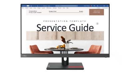 Lenovo Monitor 23,8 Led Ips 16:9 Fhd 6Ms 250 Cdm 100Hz, Vga/Hdmi, S24I-30