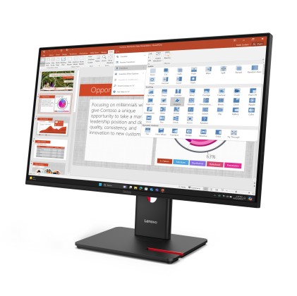 Lenovo ThinkVision T27-40 LED display 68,6 cm (27") 1920 x 1080 Pixel Full HD Nero
