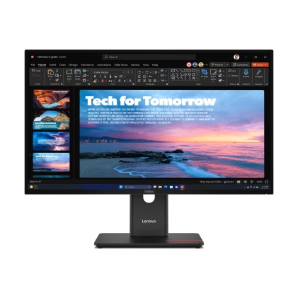 Lenovo ThinkVision T27QD-40 Monitor PC 68,6 cm (27") 2560 x 1440 Pixel Wide Quad HD LED Nero