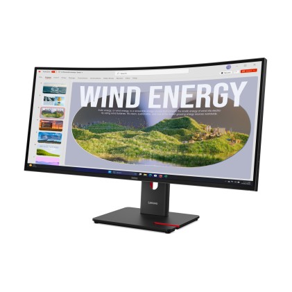 Lenovo ThinkVision T34WD-40 Monitor PC 86,4 cm (34") 3440 x 1440 Pixel Wide Quad HD LED Nero