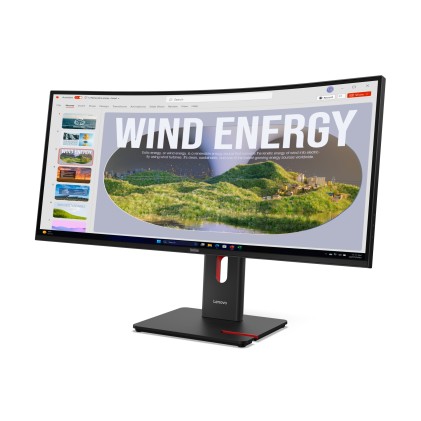 Lenovo ThinkVision T34WD-40 Monitor PC 86,4 cm (34") 3440 x 1440 Pixel Wide Quad HD LED Nero