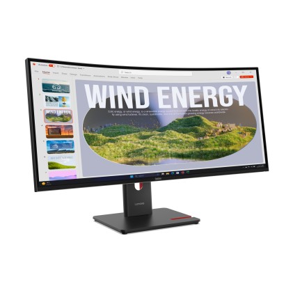 Lenovo ThinkVision T34WD-40 Monitor PC 86,4 cm (34") 3440 x 1440 Pixel Wide Quad HD LED Nero