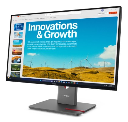 Lenovo Monitor 23,8 Led Ips  16:9 Qhd 6 Ms 300 Cdm, Pivot, Dp/Hdmi, P24Qd-40