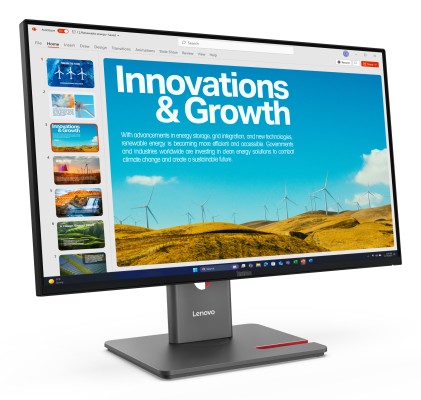 Lenovo Monitor 23,8 Led Ips  16:9 Qhd 6 Ms 300 Cdm, Pivot, Dp/Hdmi, P24Qd-40