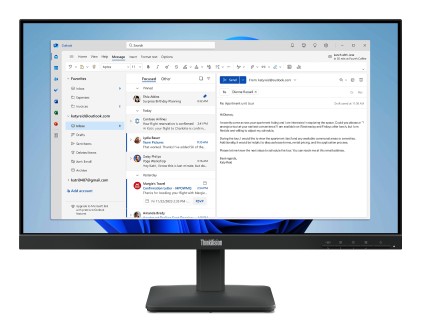 Mon 23.8Ips Hdmi Vga Fhd Bk S24-4E 3Y