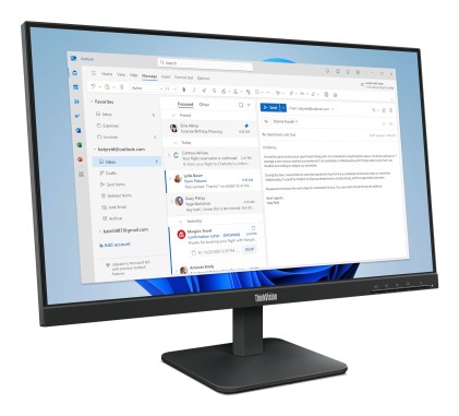Mon 23.8Ips Hdmi Vga Fhd Bk S24-4E 3Y