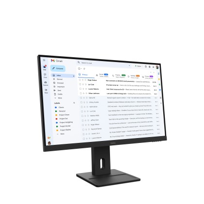Lenovo Monitor 27 Led Ips 16:9 Fhd 6Ms 300 Cdm, Pivot, Vga/Dp/Hdmi, Multimediale E27-40
