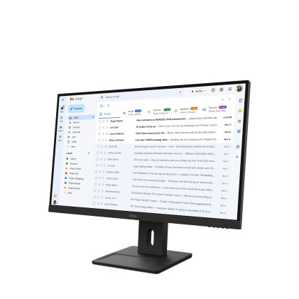 Lenovo Monitor 27 Led Ips 16:9 Fhd 6Ms 300 Cdm, Pivot, Vga/Dp/Hdmi, Multimediale E27-40