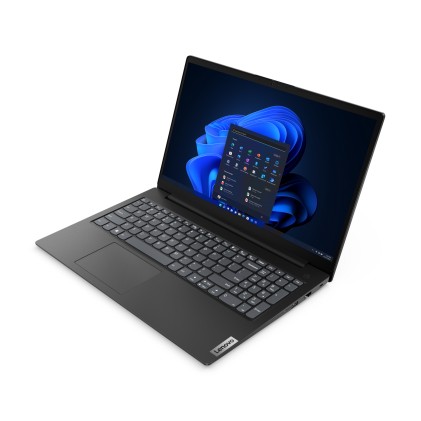 Lenovo V15 G4 AMN AMD Ryzen 5 7520U Computer portatile 39,6 cm (15.6") Full HD 16 GB LPDDR5-SDRAM 512 GB SSD Wi-Fi 6 (802.11ax) Spagnolo Nero