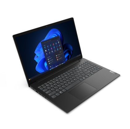 Lenovo V15 G6 ITN Intel N N100 Computer portatile 39,6 cm (15.6") Full HD 8 GB DDR5-SDRAM 256 GB SSD Wi-Fi 6 (802.11ax) Spagnolo Nero