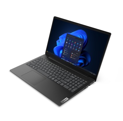 Lenovo V15 G6 ITN Intel N N100 Computer portatile 39,6 cm (15.6") Full HD 8 GB DDR5-SDRAM 256 GB SSD Wi-Fi 6 (802.11ax) Spagnolo Nero