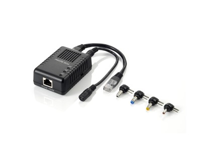 LevelOne POS-1002 divisore di rete Nero Supporto Power over Ethernet (PoE)