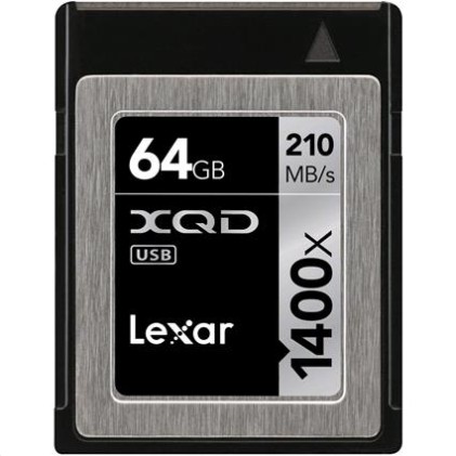 Memory Card XQD 64GB Lexar 1400x