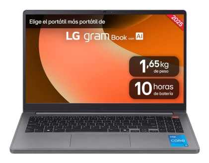 LG Gram 15UD50T Intel Core i5 i5-1334U Computer portatile 38,1 cm (15") Full HD 16 GB 512 GB SSD Wi-Fi 6 (802.11ax) FreeDOS Spagnolo Argento