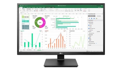 LG 24BN550Y-B Monitor PC 60,5 cm (23.8") 1920 x 1080 Pixel Full HD Nero