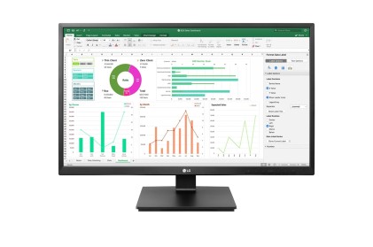 Lg Monitor 23,8 Led Ips Fhd 16:9 5Ms 250 Cdm, Pivot, Dvi/Dp/Hdmi, Multimediale
