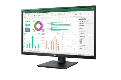 Lg Monitor 23,8 Led Ips Fhd 16:9 5Ms 250 Cdm, Pivot, Dvi/Dp/Hdmi, Multimediale