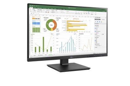 Lg Monitor 23,8 Led Ips 16:9 Fhd, 5Ms 250 Cdm, Pivot, Dp/Dvi/Hdmi, Multimediale