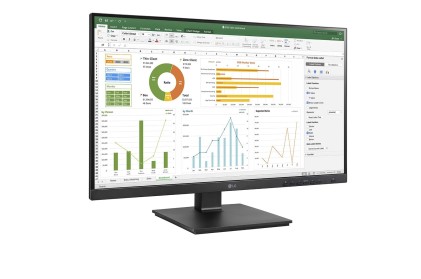 Lg Monitor 23,8 Led Ips Fhd 16:9 5Ms 250 Cdm, Pivot, Dvi/Dp/Hdmi, Multimediale