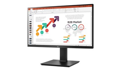 Lg Monitor 23,8 Led Ips Fhd 16:9 5Ms 250 Cdm, Pivot, Vga/Dp/Hdmi, Multimediale