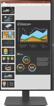 Lg Monitor 23,8 Led 16:9 Fhd 250 Cdm 5Ms Pivot Usb-C - Dp/Hdmi Multimediale