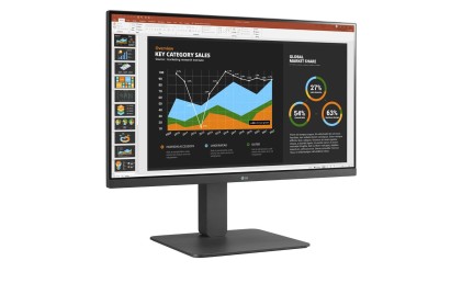 LG MONITOR 23,8 LED IPS 16:9 FHD 5MS 250 CDM, PIVOT, WEBCAM, USB-C DOCK, DP/HDMI, MULTIM