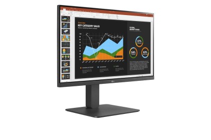 LG MONITOR 23,8 LED IPS 16:9 FHD 5MS 250 CDM, PIVOT, WEBCAM, USB-C DOCK, DP/HDMI, MULTIM