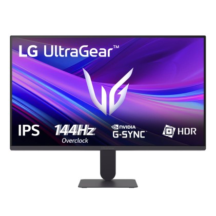LG Ultragear 24G411A-B Monitor Gaming LED 24" IPS FullHD 144Hz FreeSync HDR10, 1ms MBR - HDMI, DisplayPort - VESA 100x100mm