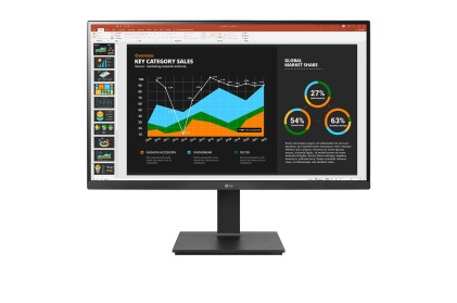 Lg Monitor 27 Led 16:9 2560X1440 Hdr10 350 Cdm 5Ms Pivot Usb-C - Dp/Hdmi Multimediale