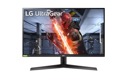 LG 27GN800P-B.BEU Monitor PC 68,6 cm (27") 2560 x 1440 Pixel Quad HD LED Nero, Rosso