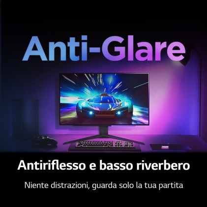 LG 27GS95QE-B Monitor PC 67,3 cm (26.5") 2560 x 1440 Pixel Quad HD OLED Nero