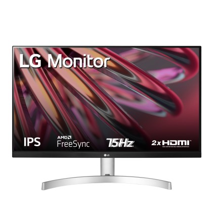 Monitor Lg 27Mk600M-W.Aeu Full Hd Silver E White