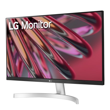 Monitor Lg 27Mk600M-W.Aeu Full Hd Silver E White