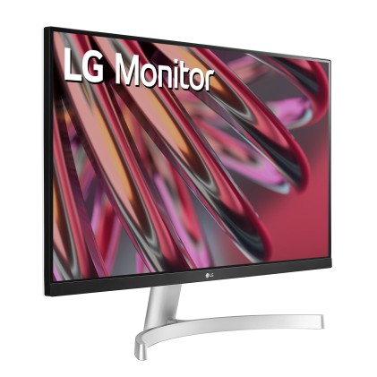 Monitor Lg 27Mk600M-W.Aeu Full Hd Silver E White