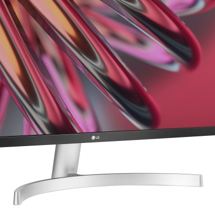 Monitor Lg 27Mk600M-W.Aeu Full Hd Silver E White