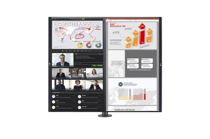 LG 27QP88DP-BS Monitor PC 68,6 cm (27") 2560 x 1440 Pixel Quad HD LED Nero